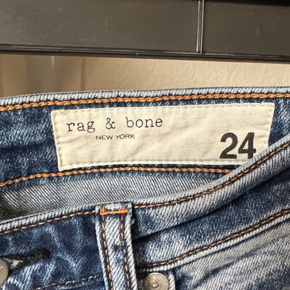 rag & bone Casey High Rise Flare Jeans - Picture 2 of 9